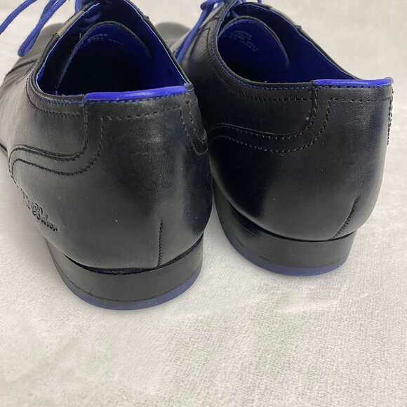 Ted Baker Mens Oxfords Dress Black Cap Toe Rogrr Classic Leather Sz 11 main image 8